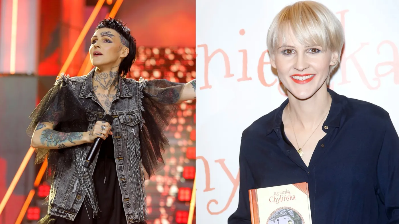 Irokezy, tatuaże i...kobiece sukienki. Tak zmieniała się Agnieszka Chylińska [FOTO]
