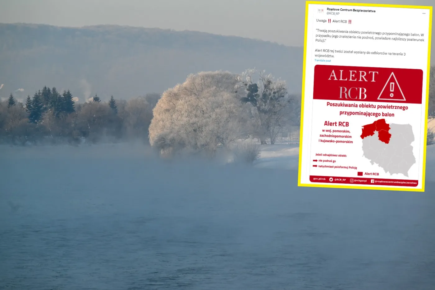 Nowy alert RCB. Jest apel do Polaków
