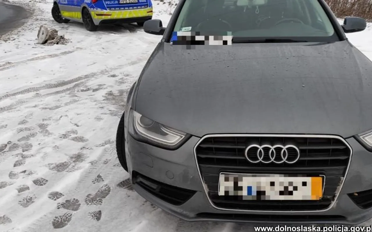 Patrol policji zatrzymał kierowcę Audi. To był strzał w dziesiątkę