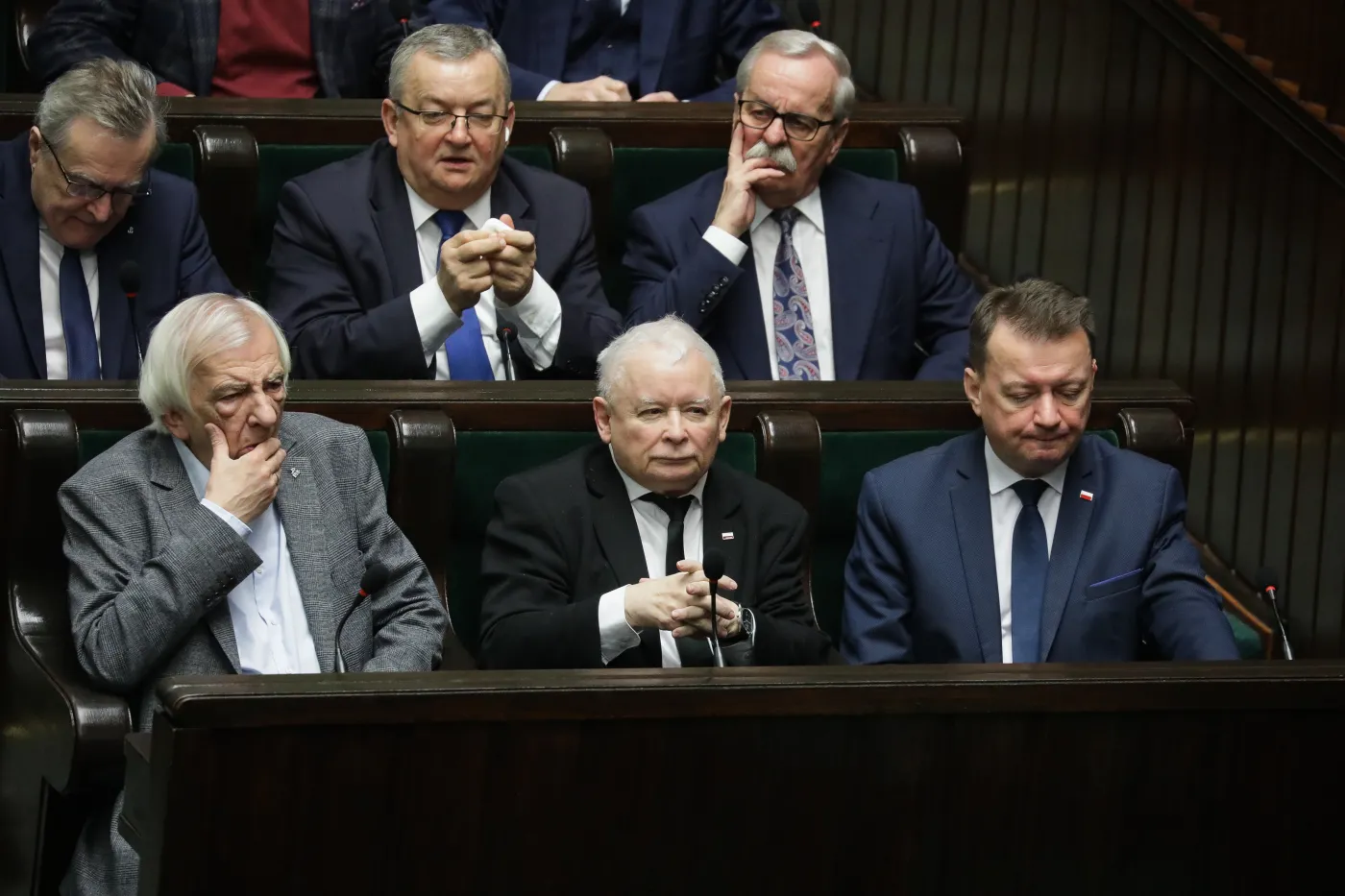 Jarosław Kaczyński, Mariusz Błaszczak, Ryszard Terlecki
