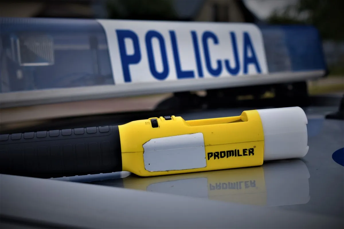 Mechlin: Wjechał w sklep, zrobił tam zakupy, a potem przyznał się obsłudze, co zrobił