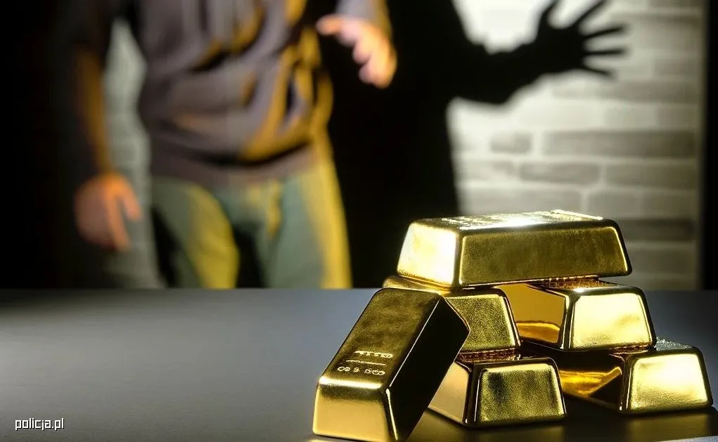 84-latka oszukana metodą "na wypadek". Oddała oszustom 30 sztabek złota