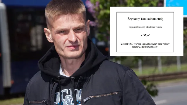 TVN pożegnał Tomasza Komendę. "Myślami jesteśmy z rodziną Tomka"