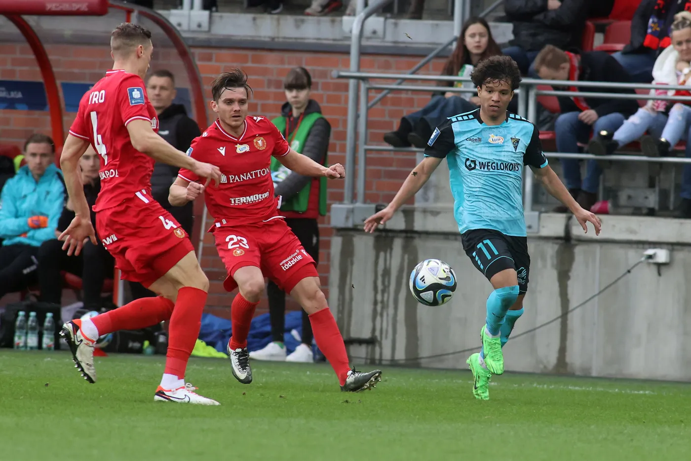 Paweł Zieliński i Lawrence Ennali