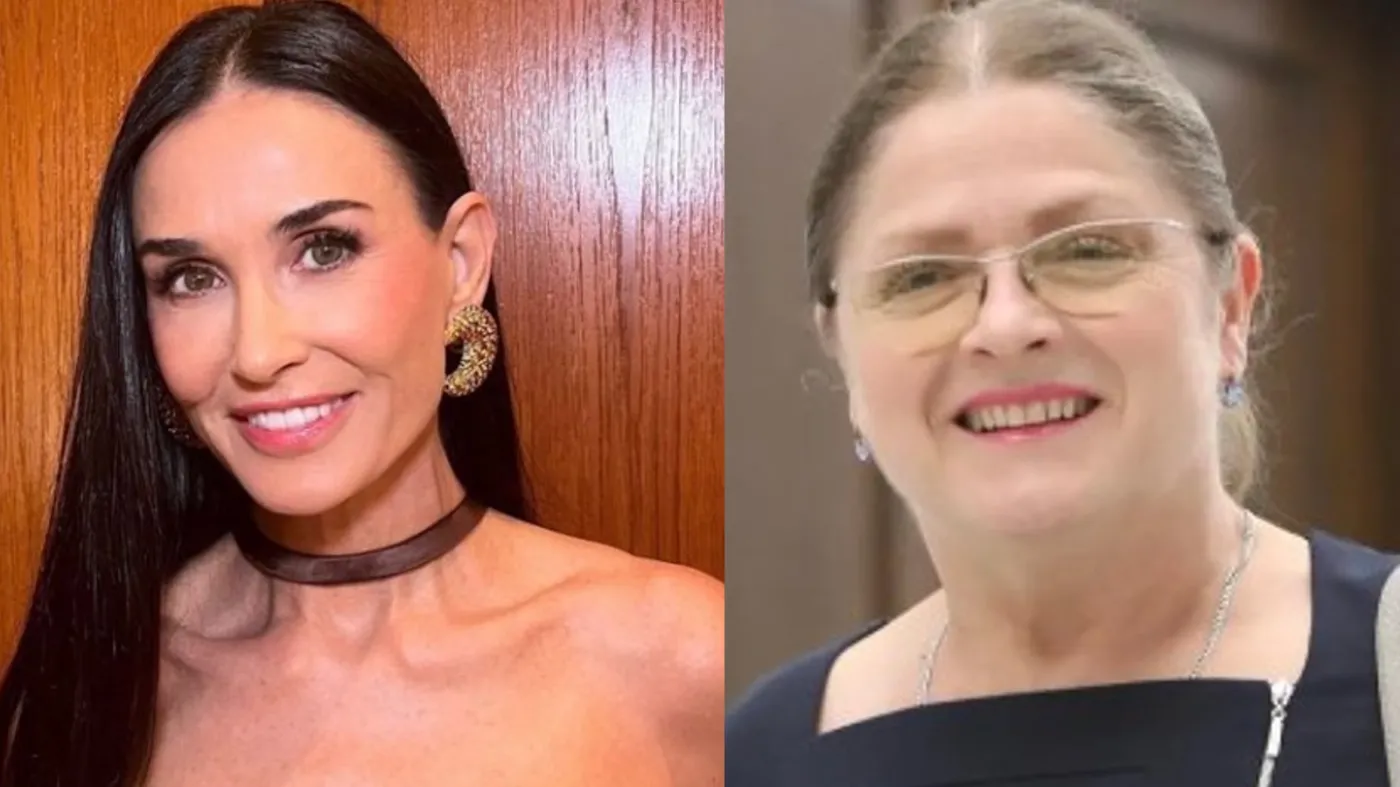Krystyna Pawłowicz porównuje się do Demi Moore. Jak wypadła?