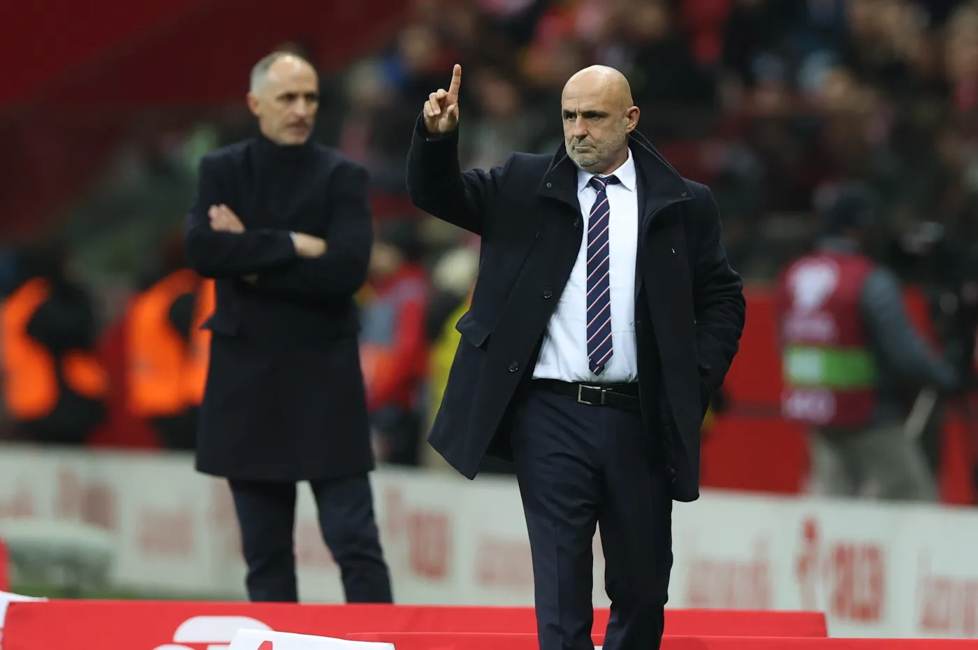 Trener reprezentacji Polski Michał Probierz