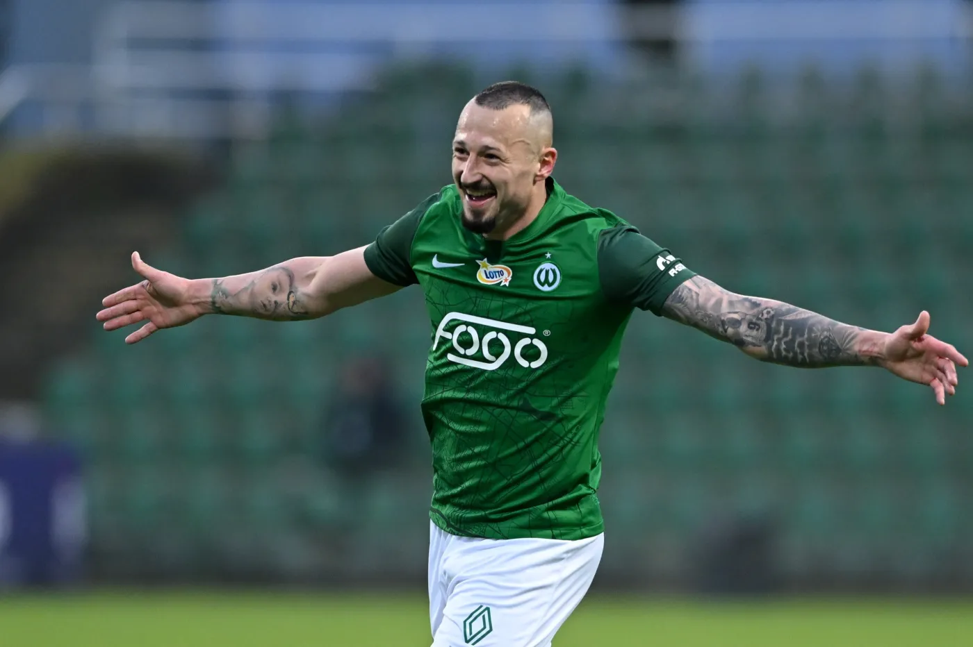 Hat-trick Zrelaka. Cenne trzy punkty Warty Poznań [WIDEO]