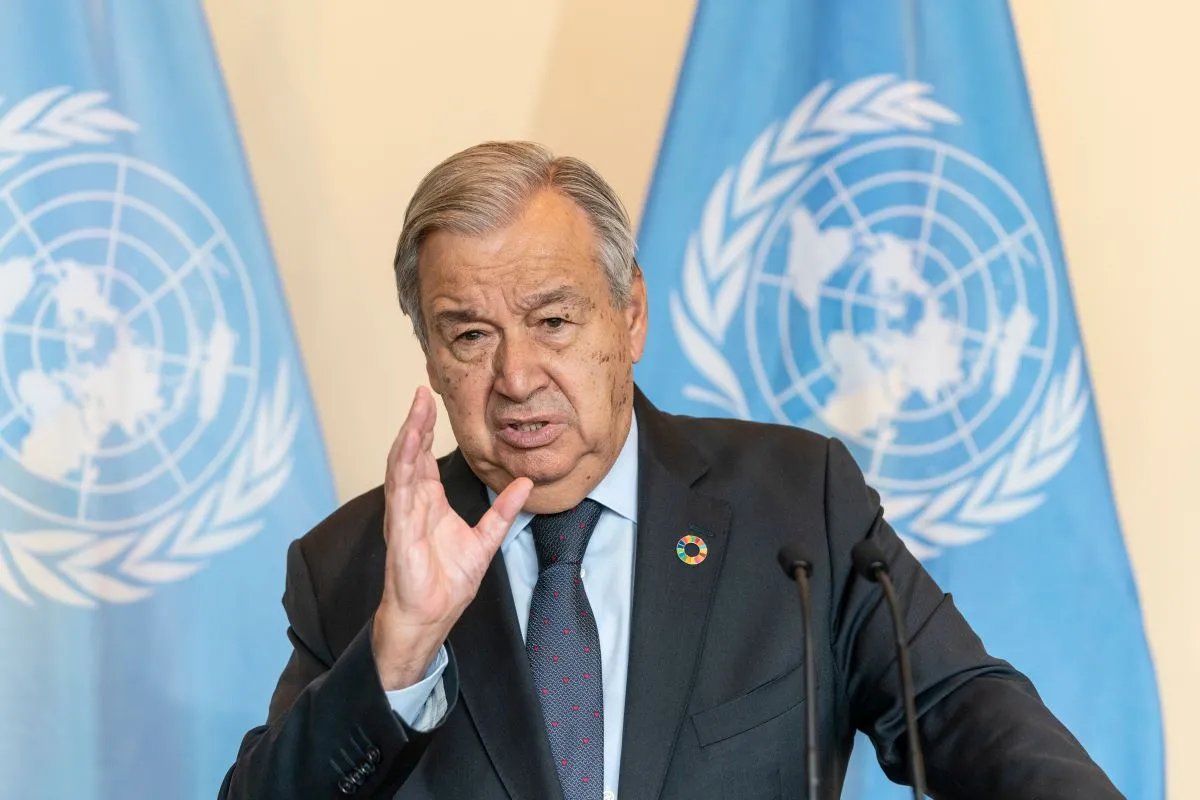 Guterres o ataku Iranu na Izrael. "Świat nie może sobie pozwolić na kolejną wojnę"