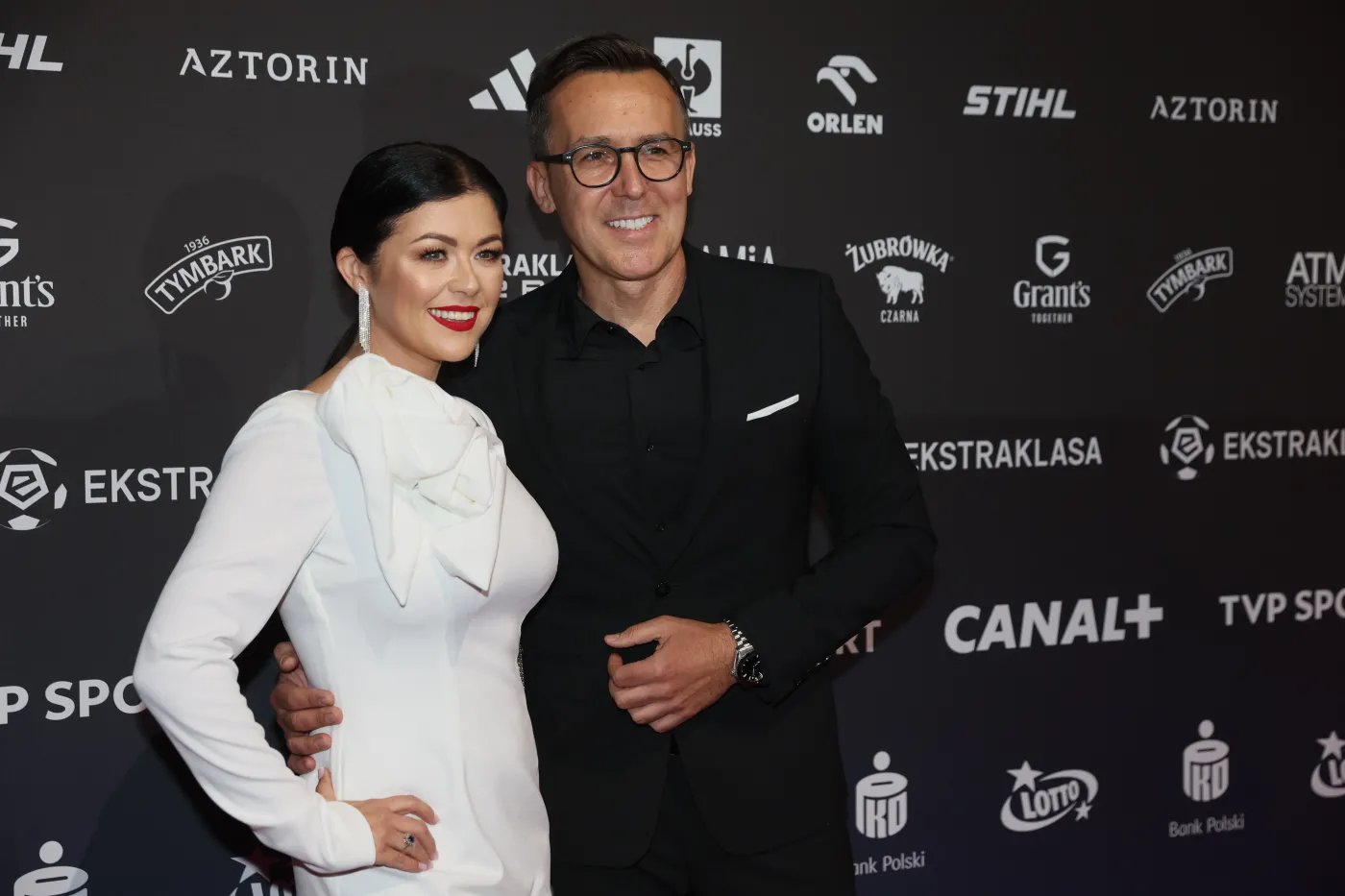 Cichopek i Kurzajewski błyszczeli na gali Ekstraklasy