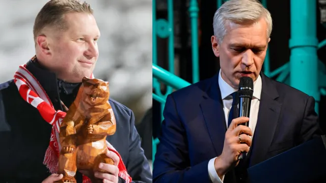 Michał Żebrowski o Przemysławie Czarnku. Zdenerwowany, nie przebierał w słowach