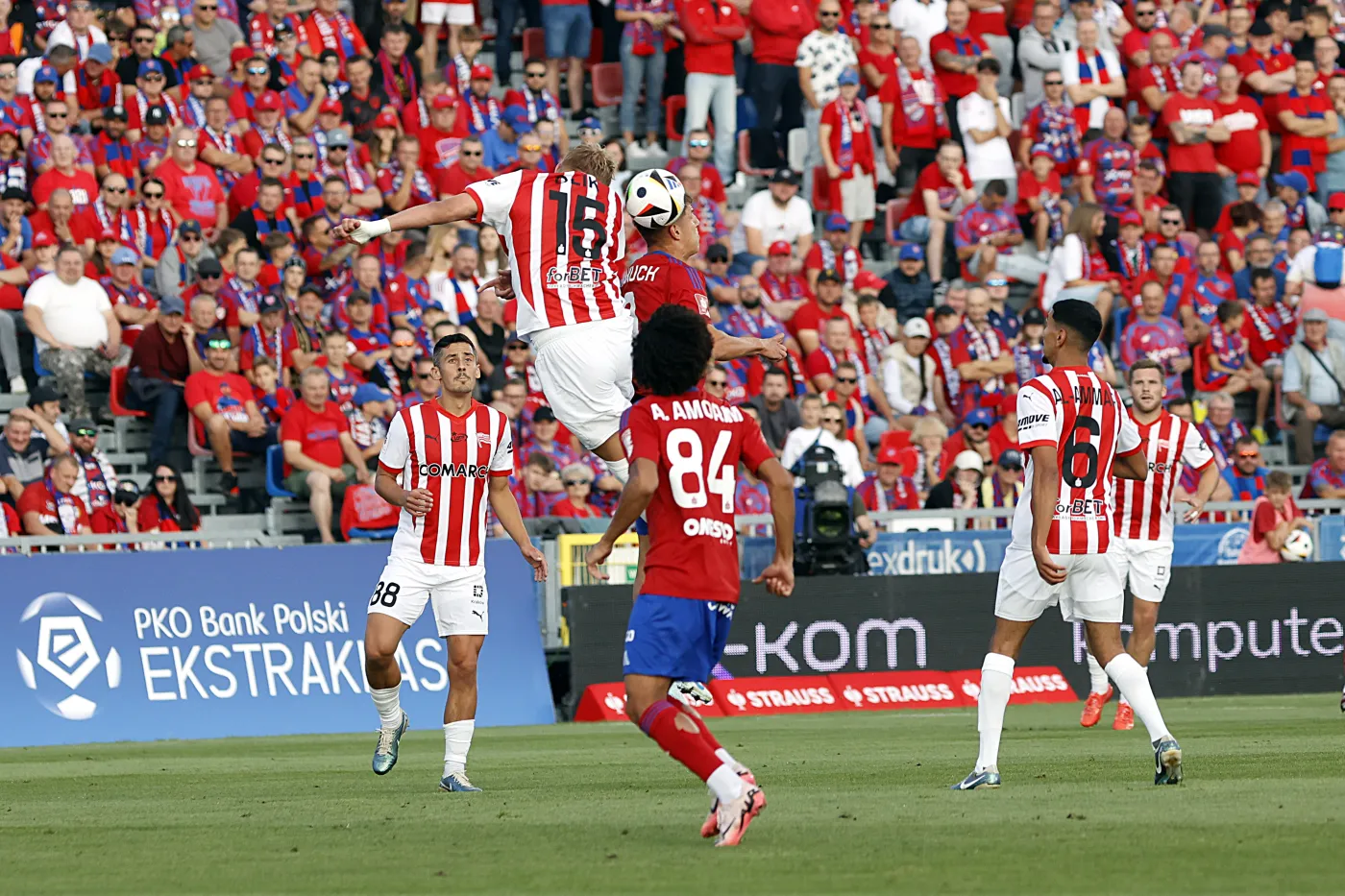 Ekstraklasa. Centrostrzał zdecydował o zwycięstwie w pojedynku Rakowa z Cracovią