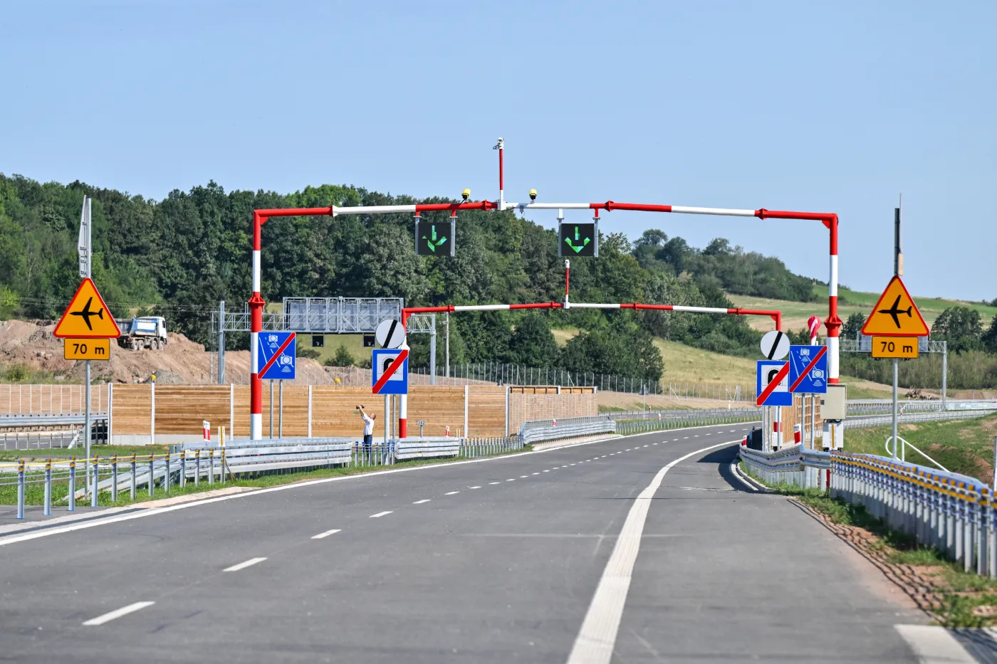 Odcinkowy pomiar prędkości w tunelu na S3