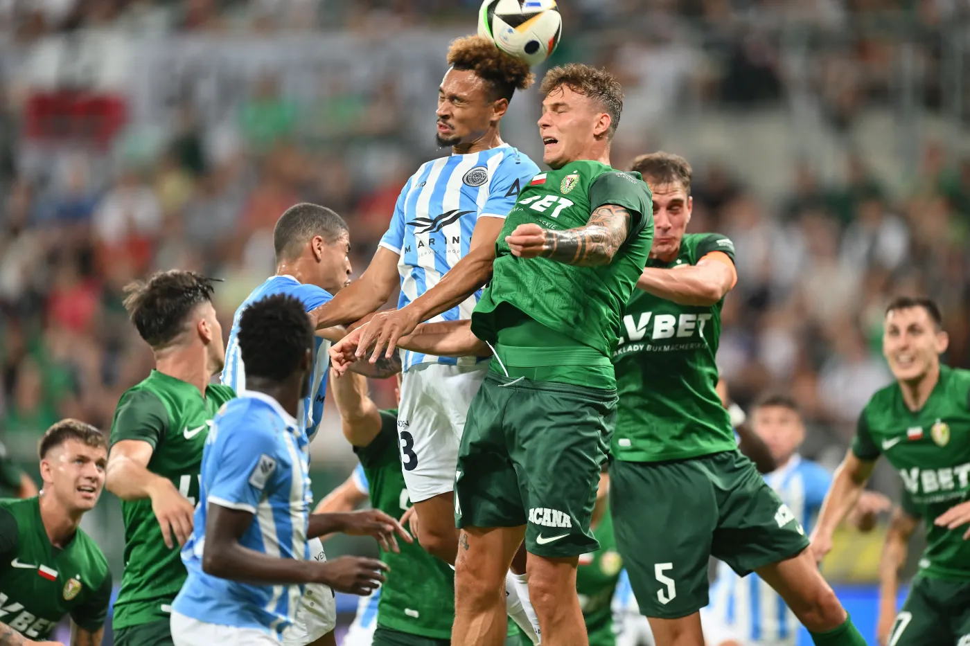 Liga Konferencji. Śląsk po pierwszej połowie był za burtą europejskich pucharów