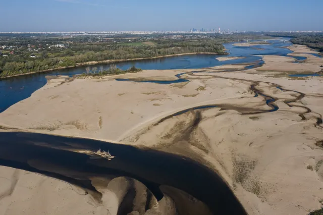 Wisła wysycha w dramatycznym tempie. Padły dwa rekordy