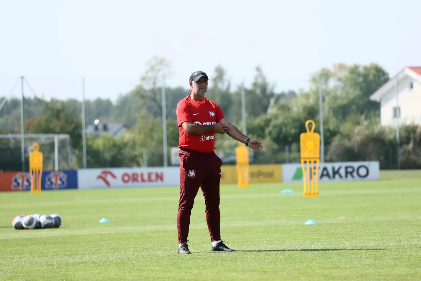 Trener reprezentacji Polski Michał Probierz