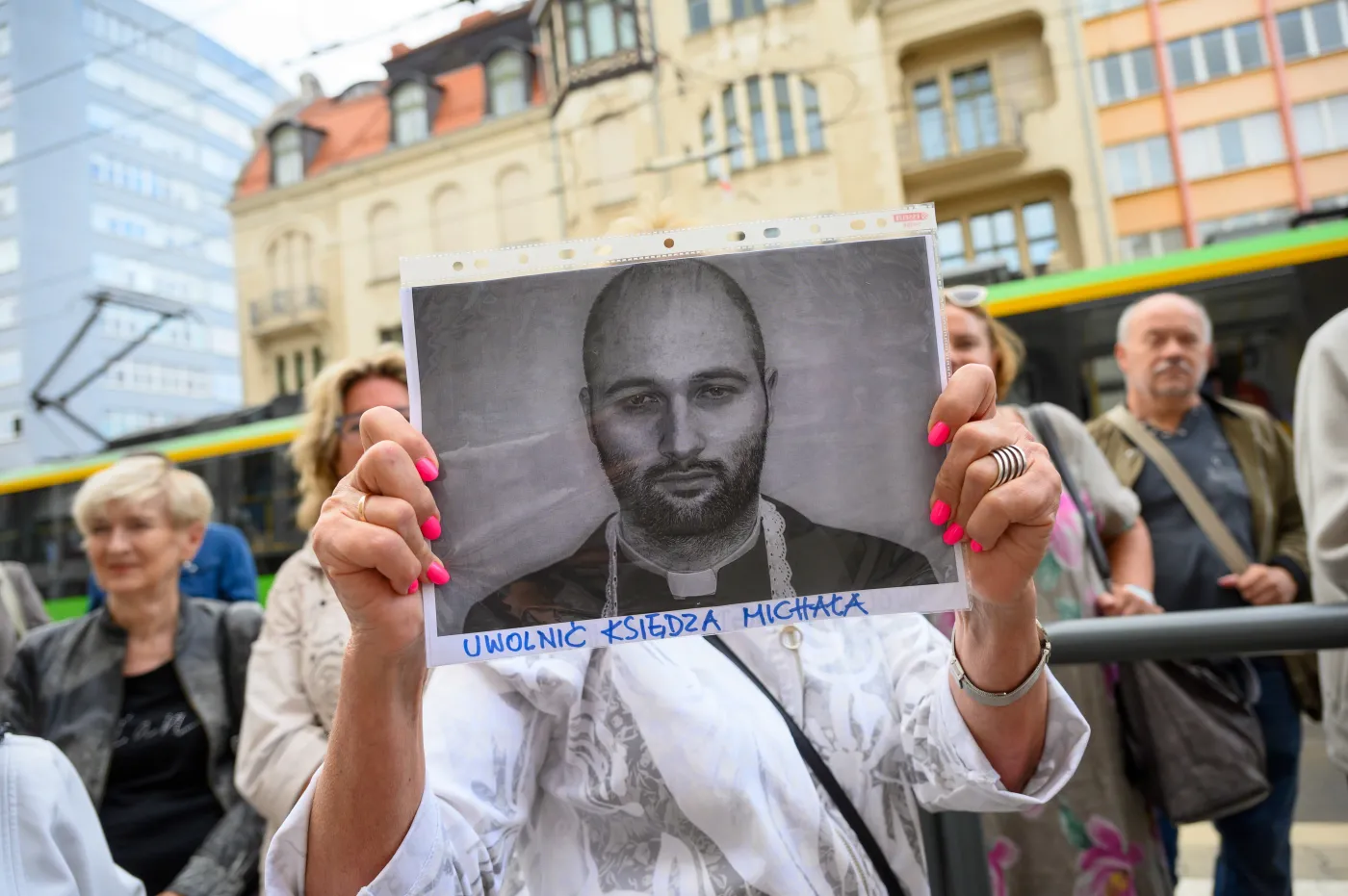 Protest w obronie ks. Michała Olszewskiego