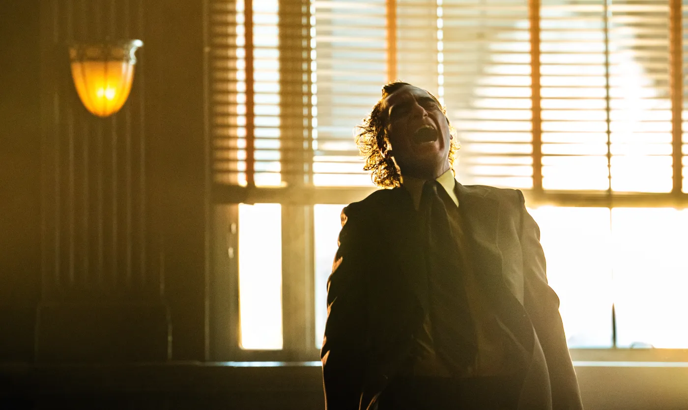Joaquin Phoenix w filmie "Joker: Folie à deux"