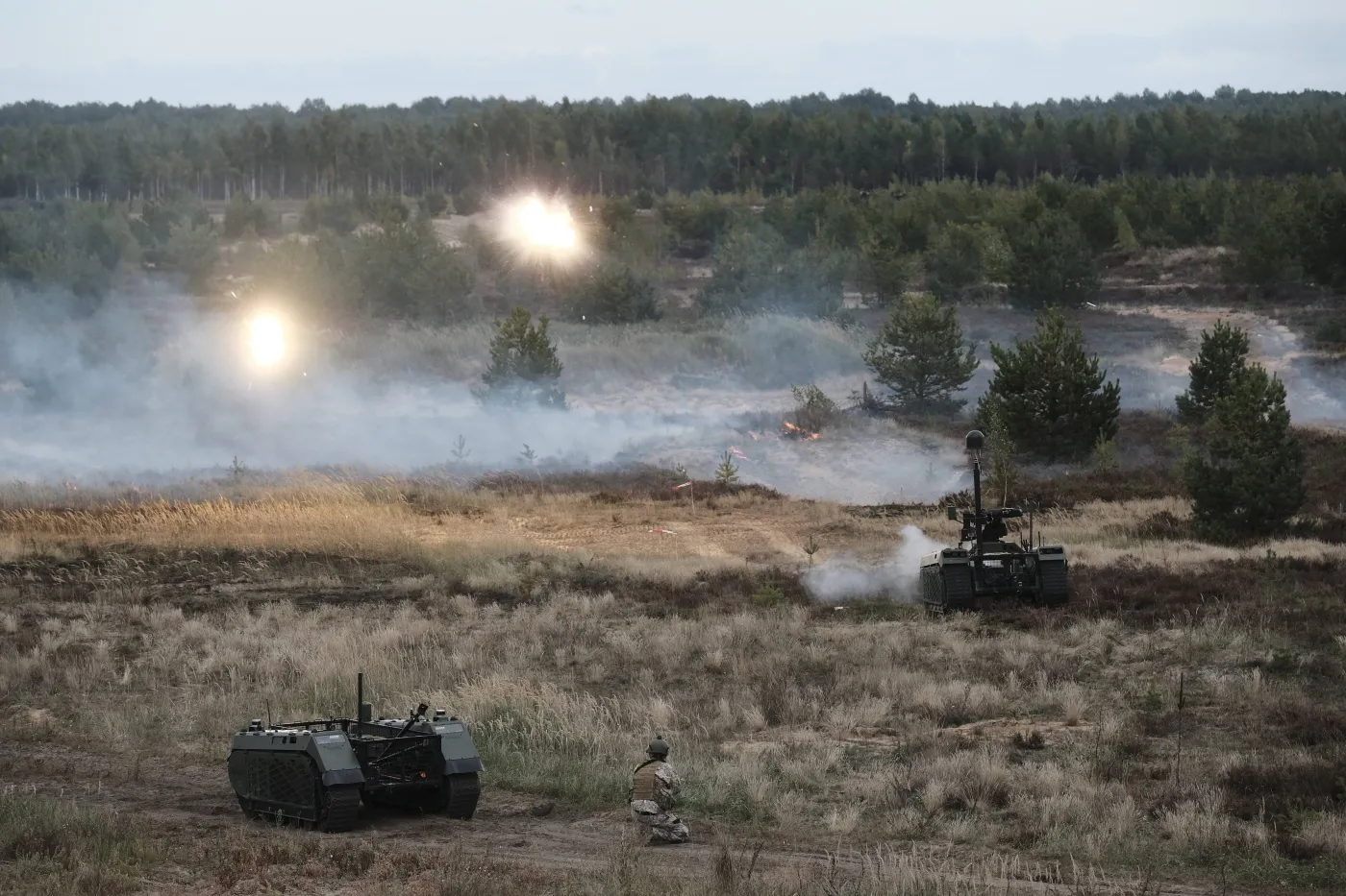 Bezzałogowe wojskowe pojazdy terenowe (UGV)