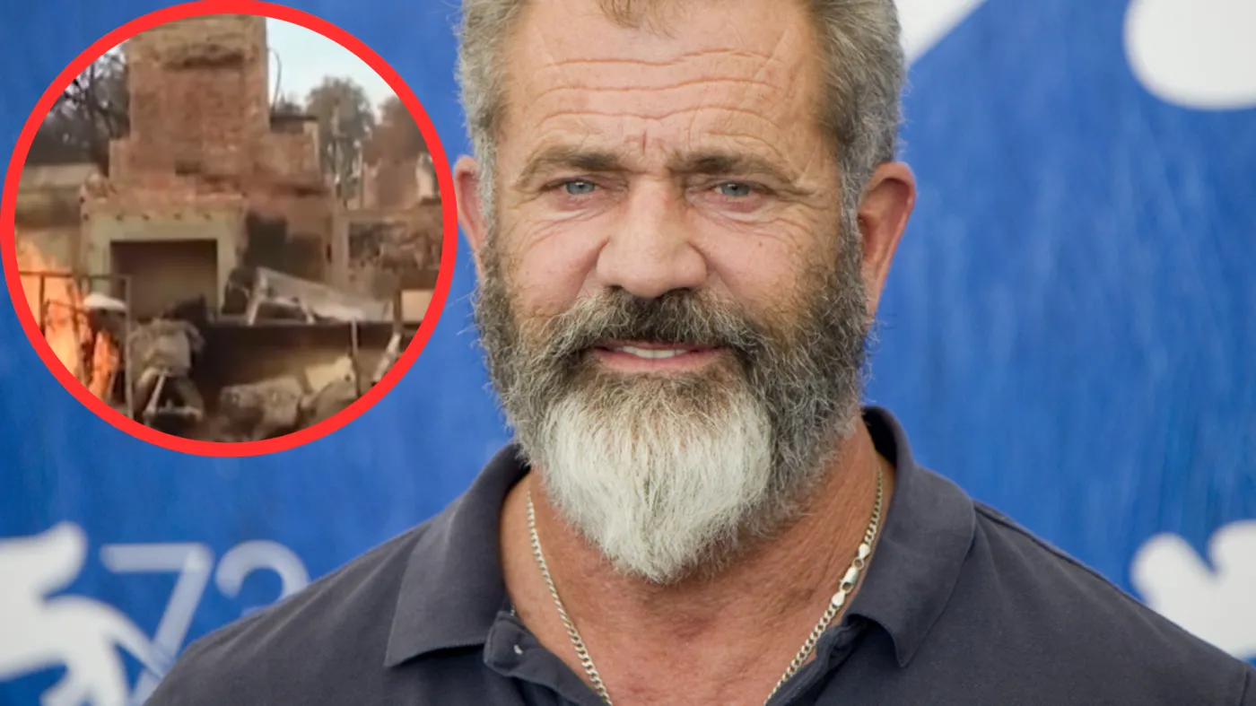 Dom Mela Gibsona doszczętnie spłonął. "Wygląda jak Drezno po bombardowaniu"