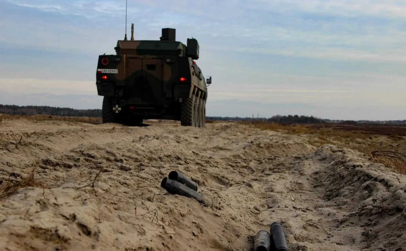 Rosomak z wieżą ZSSW-30 polskiej konstrukcji