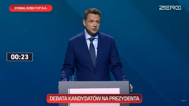 Trzaskowski: Obiecał pan opiekę, a Jerzy Ż. trafił do DPS-u. Nawrocki: Pomogłem mu