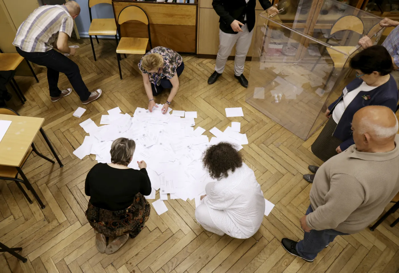 Wybory prezydenckie 2025 - liczenie głosów 