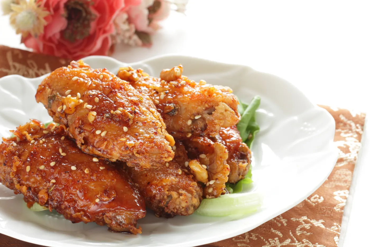Korean,Spicy,Fried,Chicken,Dakgangjeong
