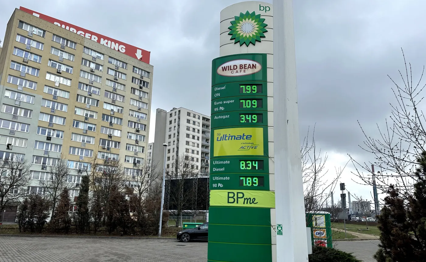 Stacja paliw BP - ceny paliw 20 marca 2026