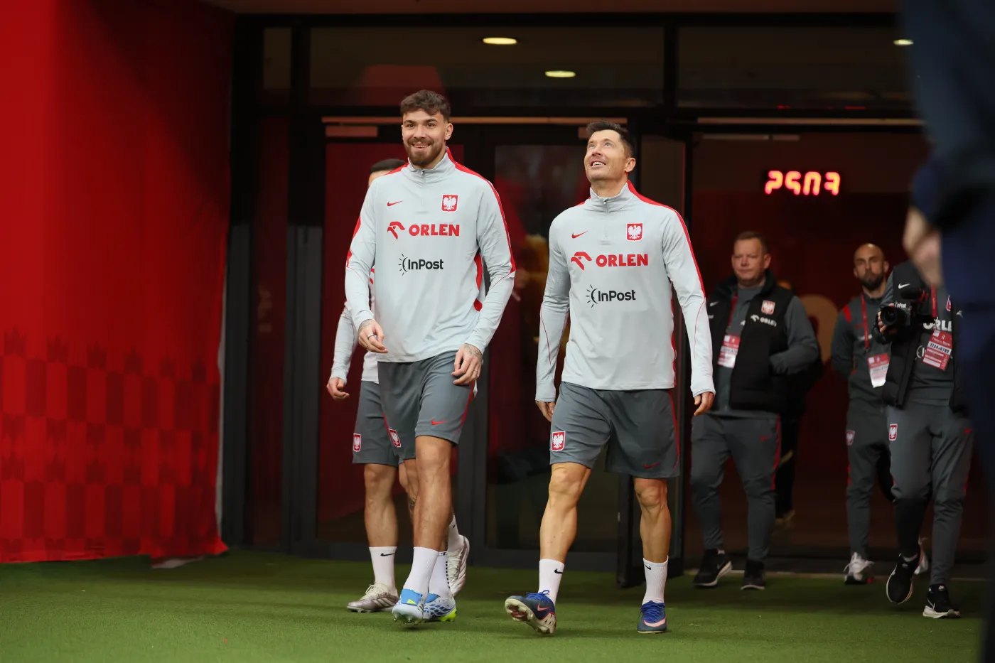 Robert Lewandowski i Przemysław Wiśniewski