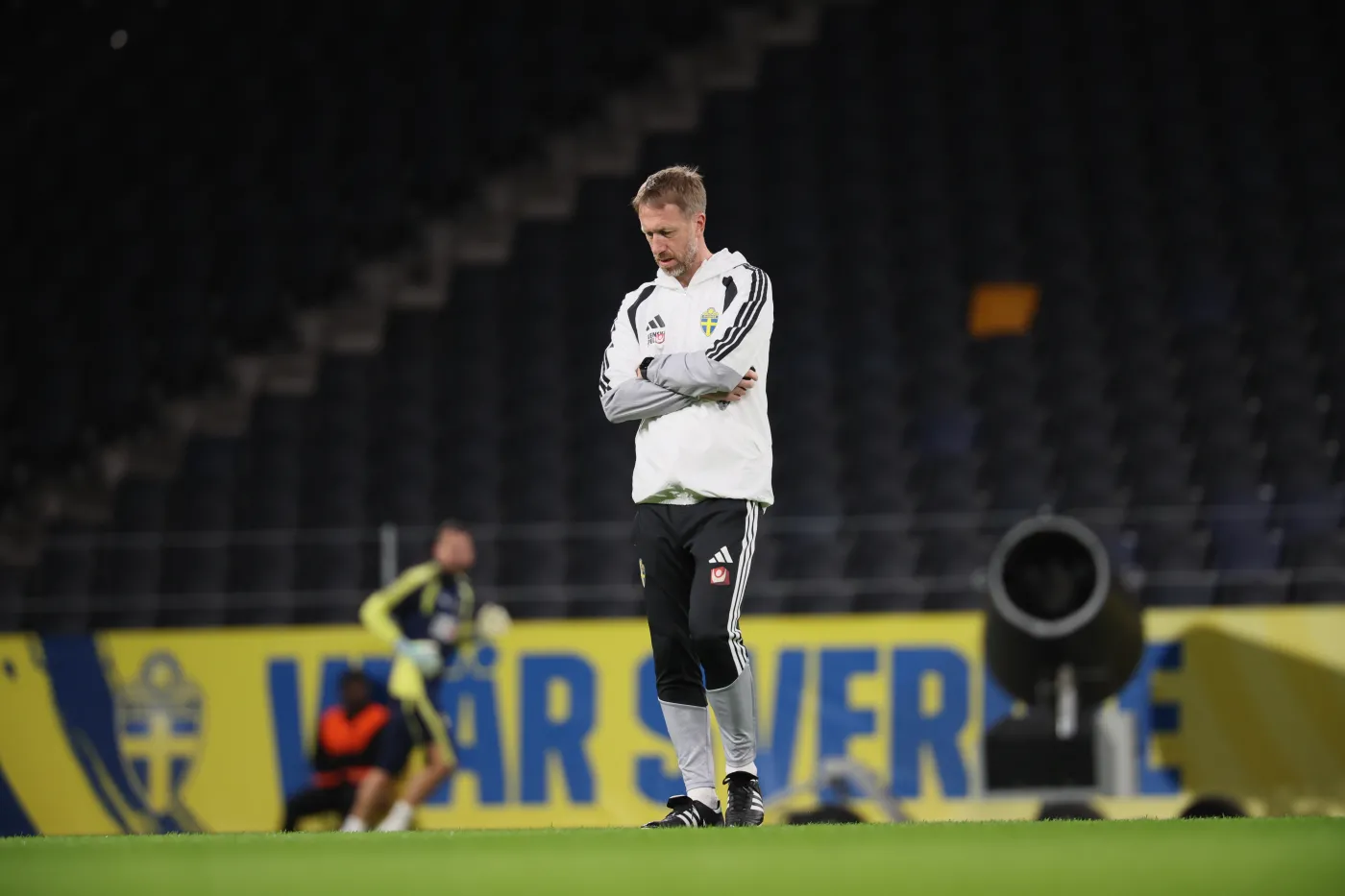 Trener piłkarskiej reprezentacji Szwecji Graham Potter