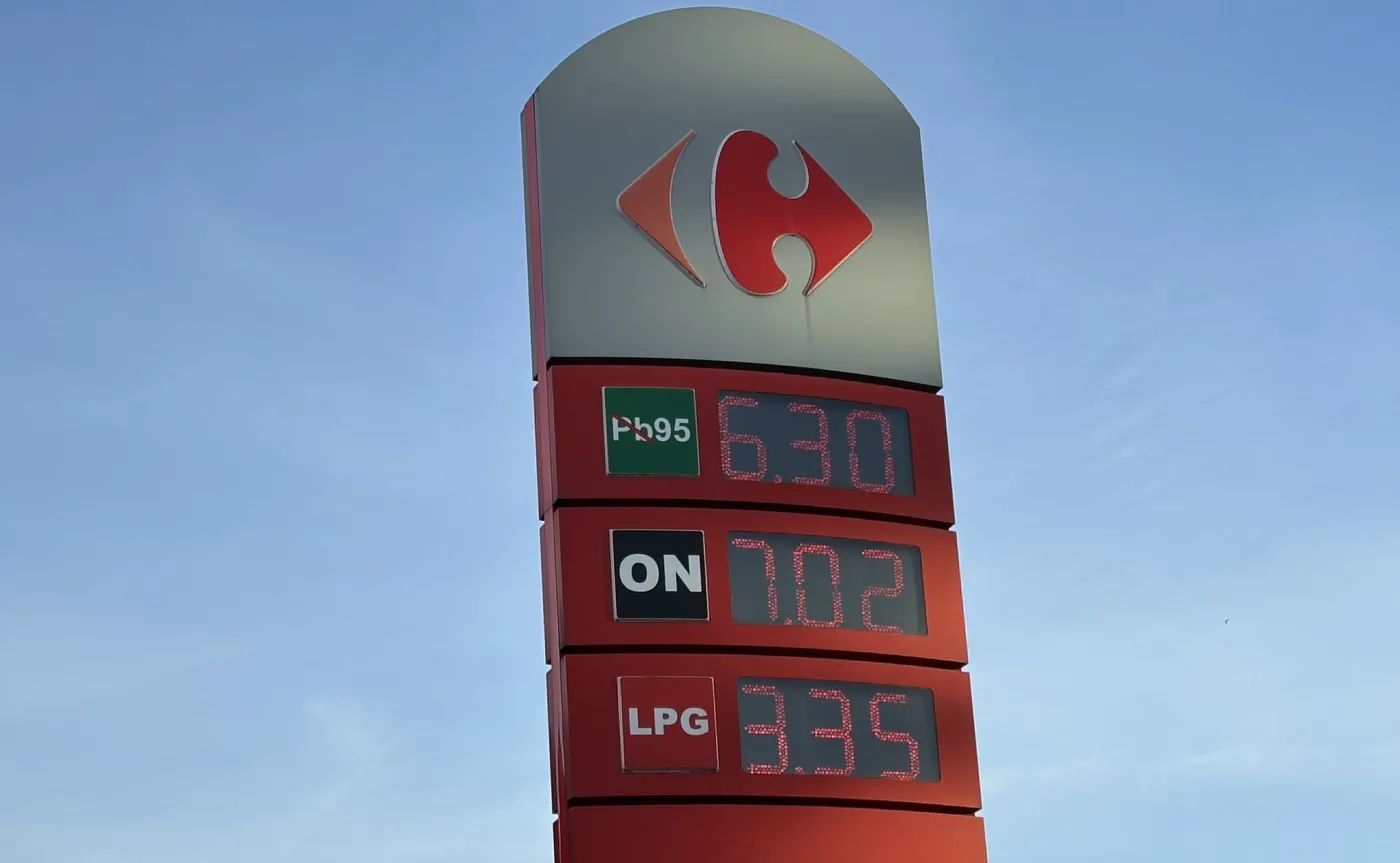 Stacja paliw Carrefour - ceny z 11 maja 2026