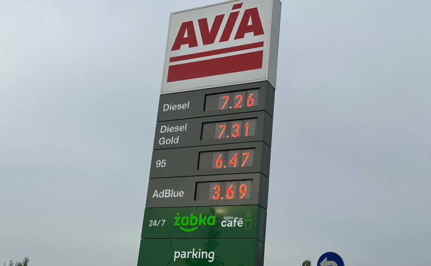 Ceny paliw na stacji Avia - zdjęcie 29.08.2026