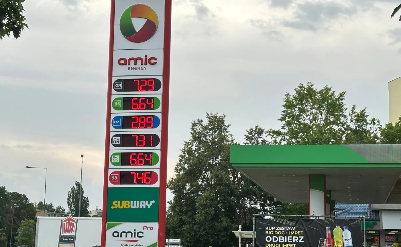 Ceny paliw na stacji Amic - zdjęcie 29.08.2026