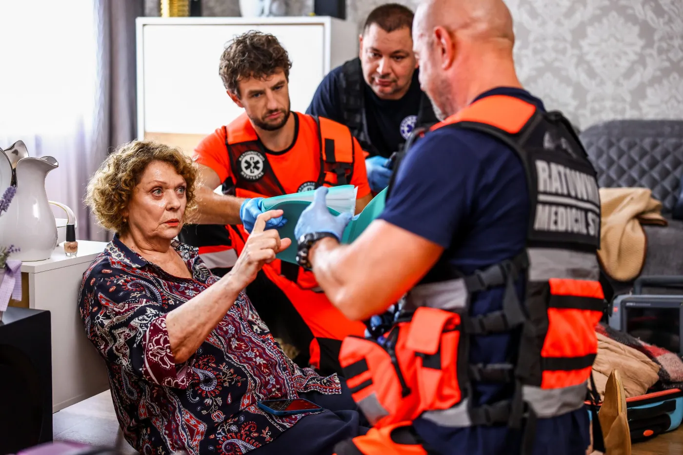Elżbieta Jarosik w serialu "Szpital św. Anny"