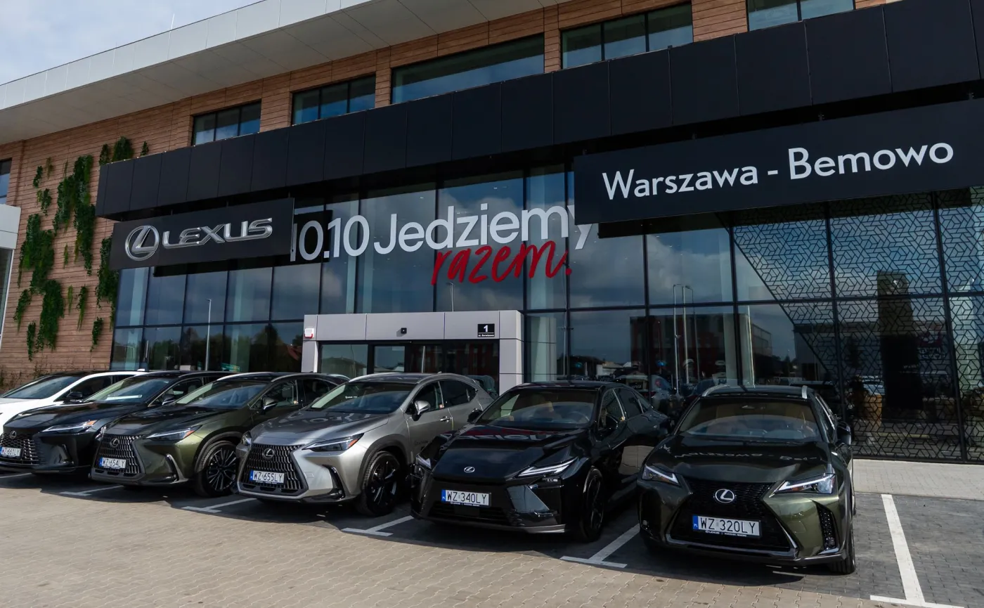 Nowy salon Toyota i Lexus Warszawa – Bemowo