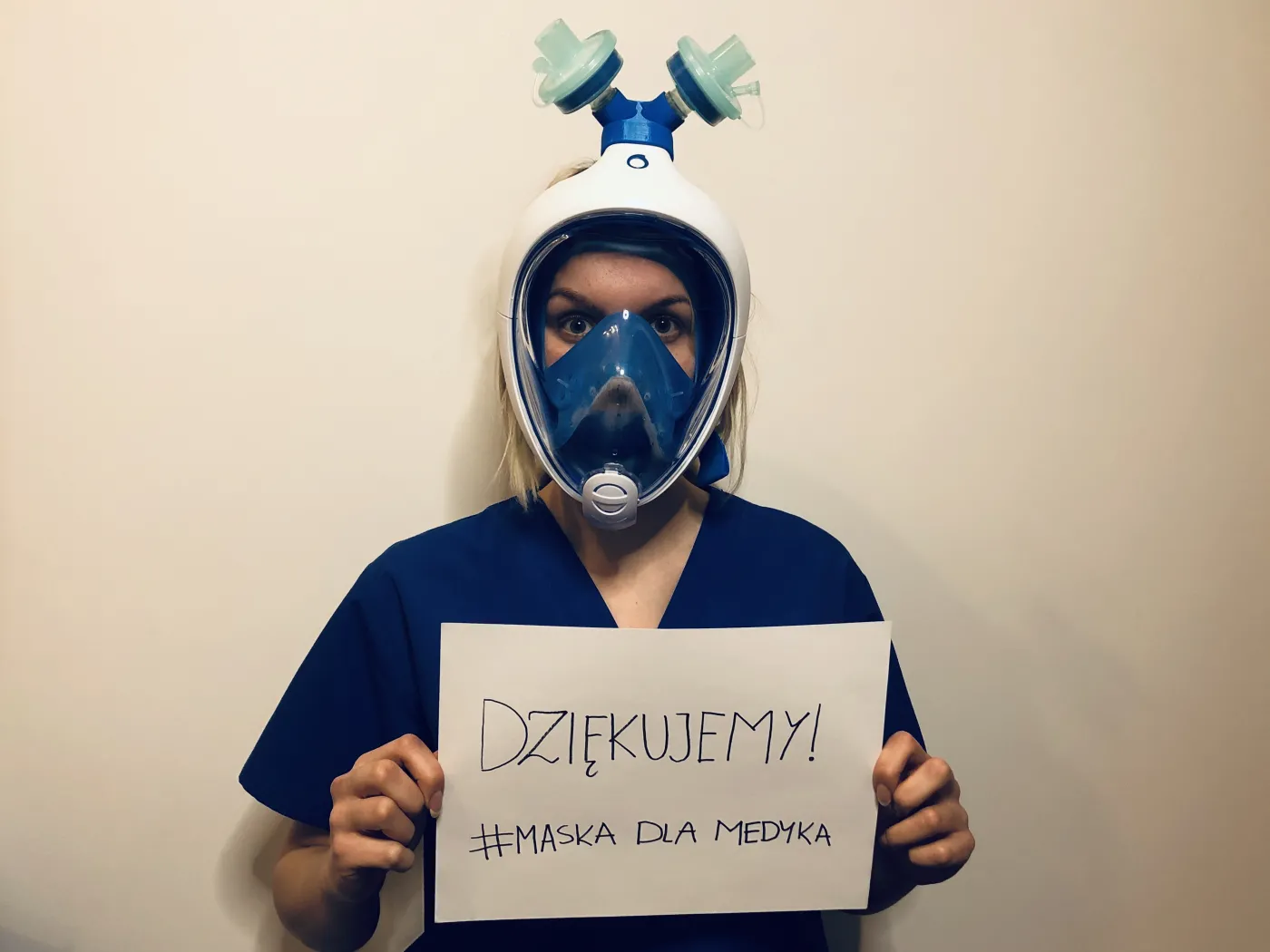 Akcja maska dla medyka