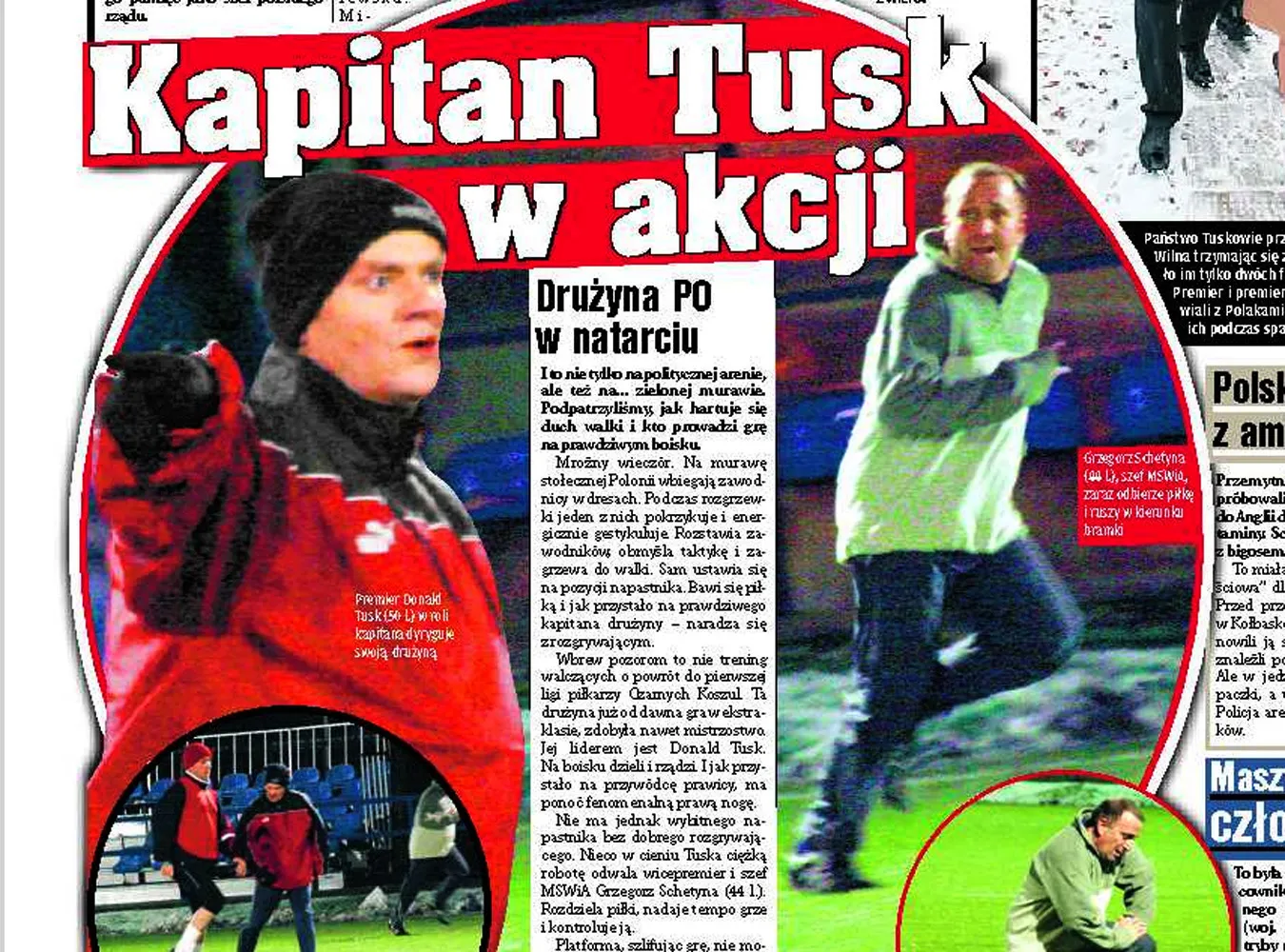 Kapitan Tusk w akcji