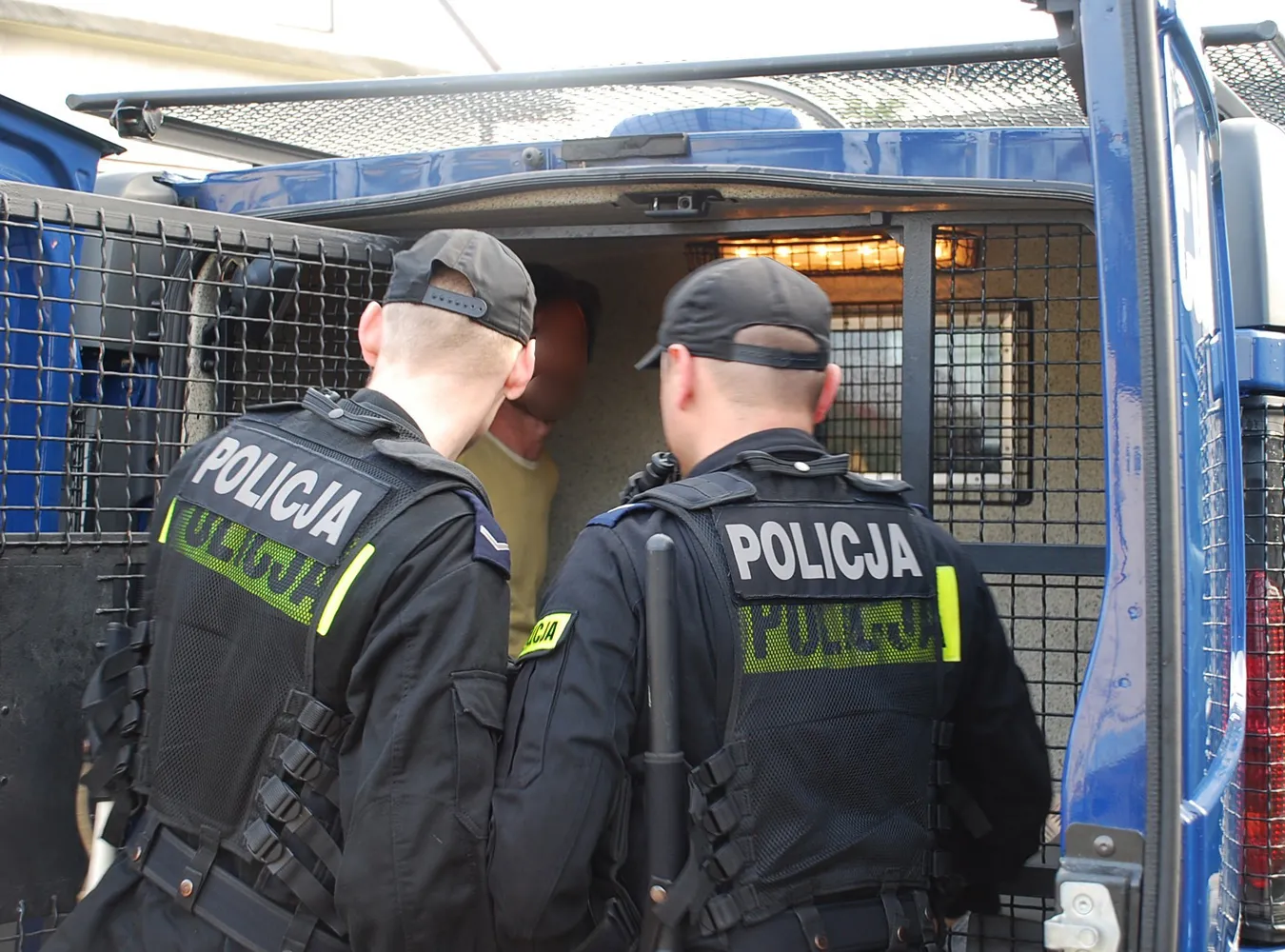 Krzysztof B. został przewieziony przez policję do Siemiatycz