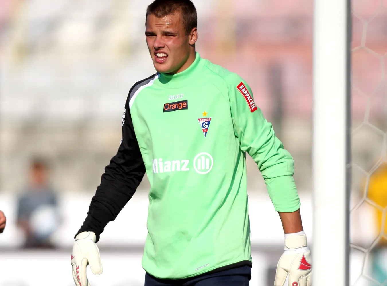 Bramkarz Górnika Zabrze stracił pamięć