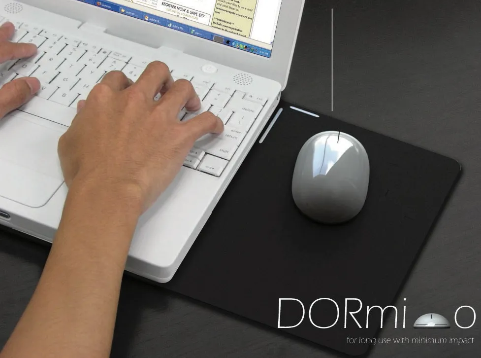 Mysz zasilana ciepłem z laptopa