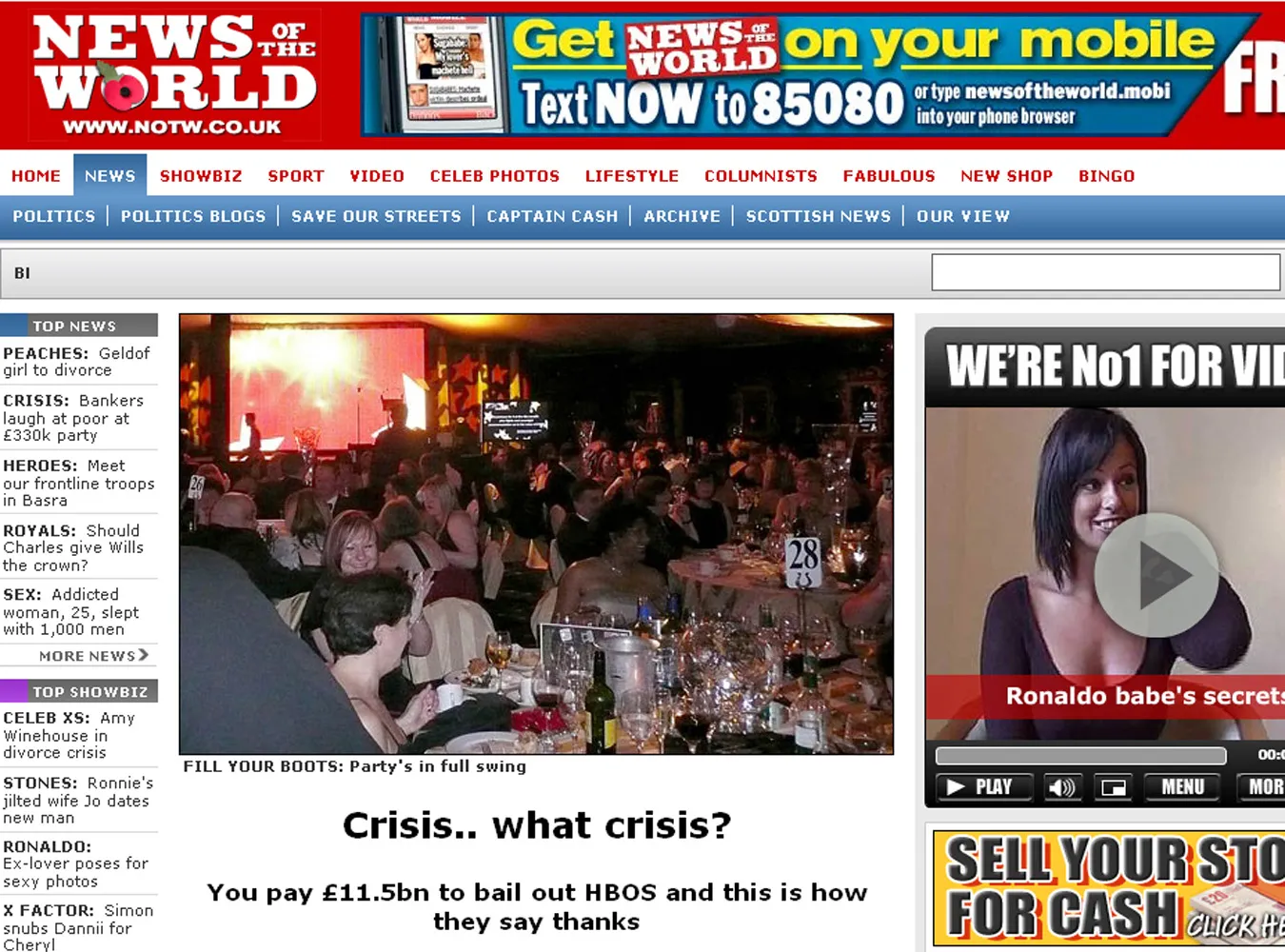 Kraj płaci za bankierów, a ci się bawią