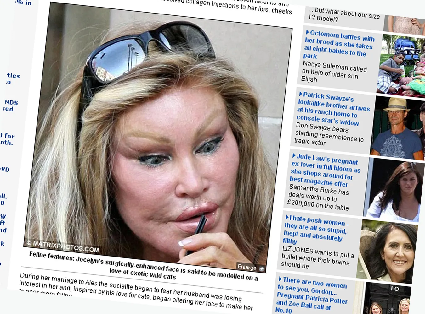 Dramatyczne skutki "upiększania" się