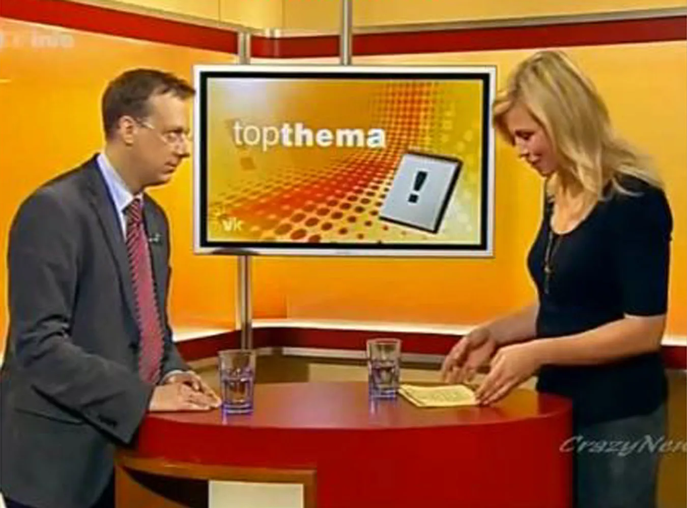 Udzielał wywiadu. Zemdlał na wizji