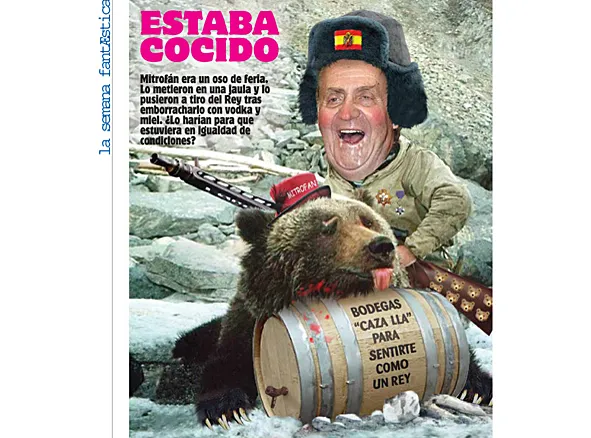 Król z misiem i wódką? To tylko satyra