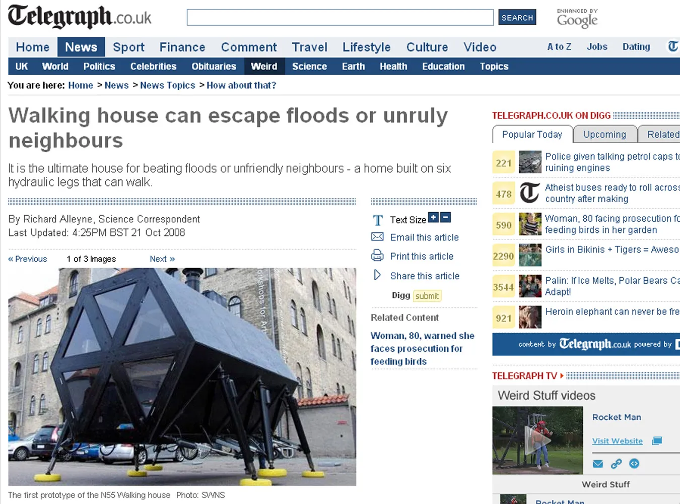 Duńska chatka, chodzi jak w bajce