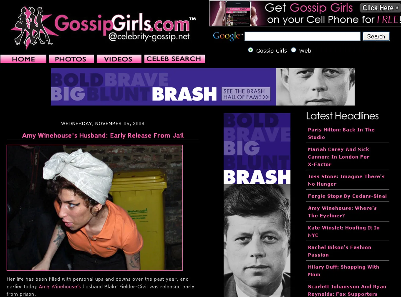 Amy Winehouse nie uciekła przed paparazzi