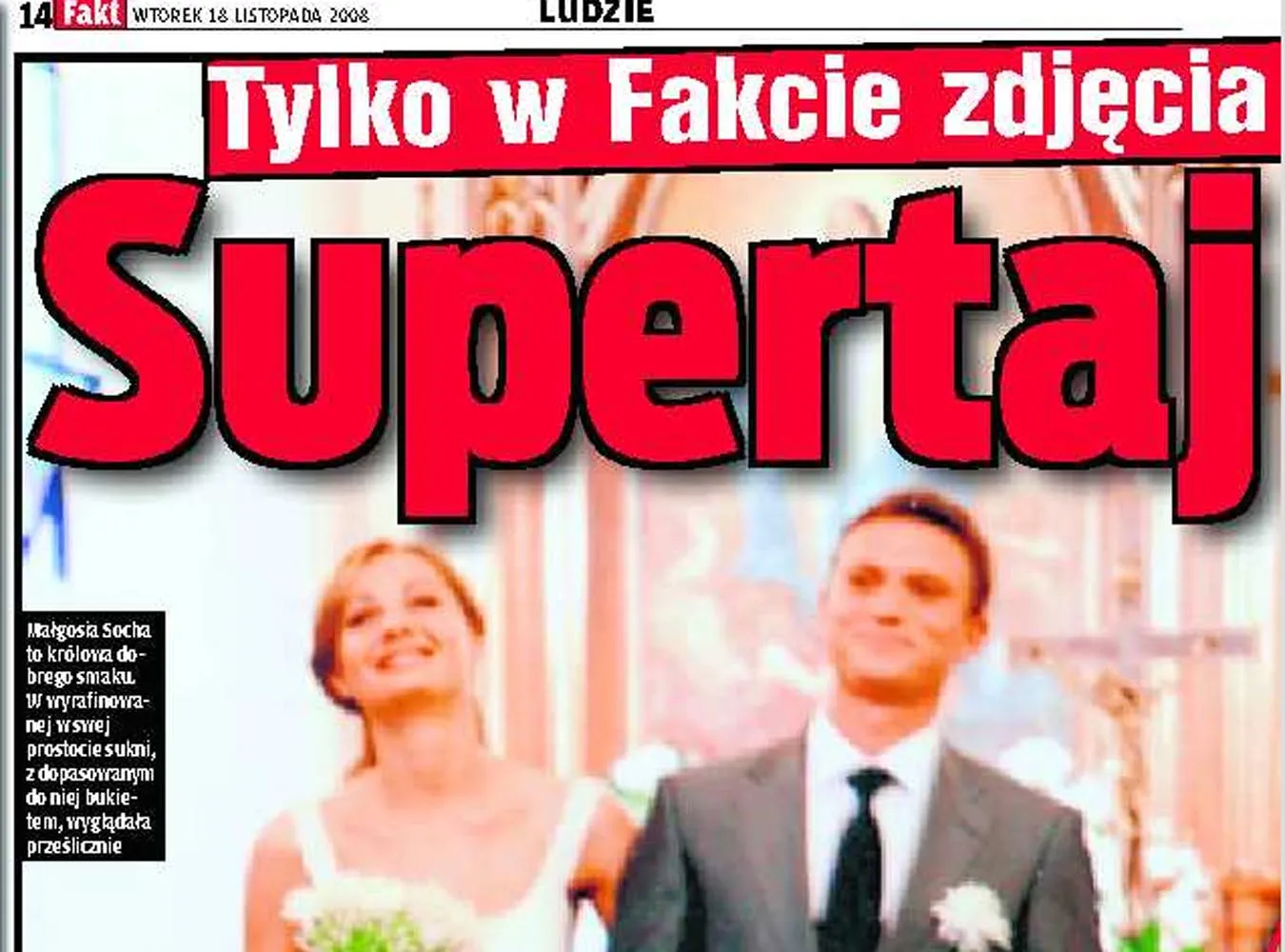 Gwiazda Brzyduli wzięła supertajny ślub