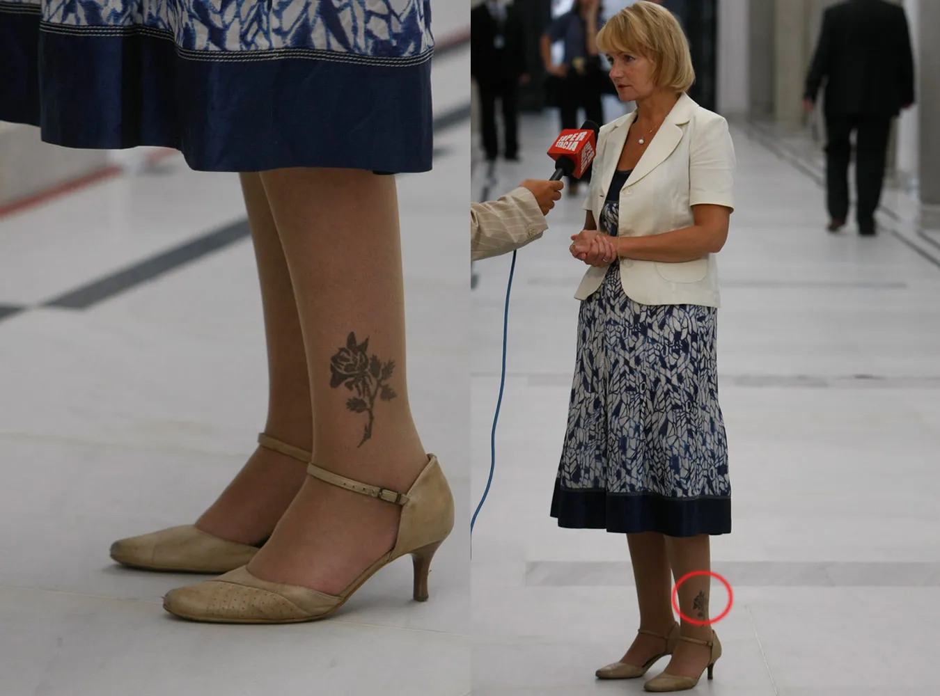 Szczypińska przywiozła z urlopu tatuaż