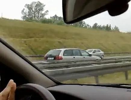 Pędziła jak szalona autostradą A4 pod prąd!