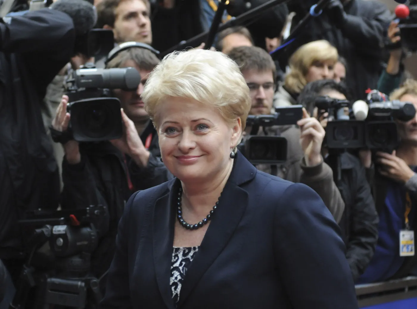 Prezydent Litwy Dalia Grybauskaite